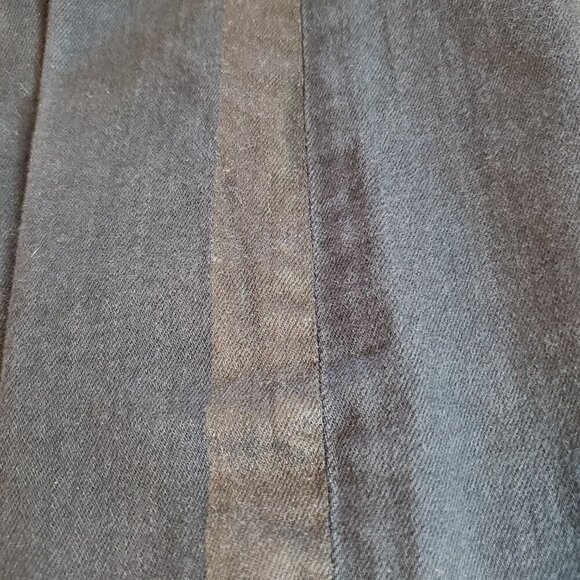 VINCE SZ 29 Ankle Skinny True Navy Wash Printed Stripe 5 Pocket Jeans - Picture 9 of 13